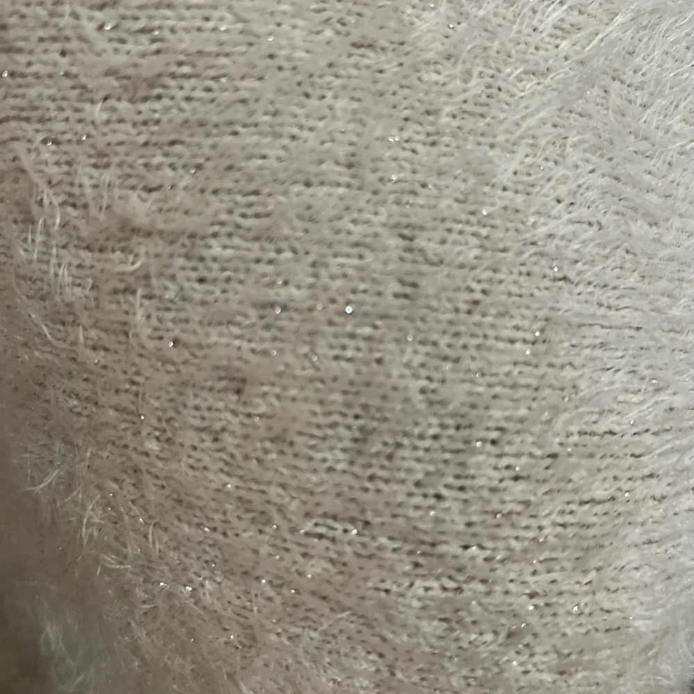 Nine West Fuzzy pink Crew Neck Sweater - Picture 2 of 4